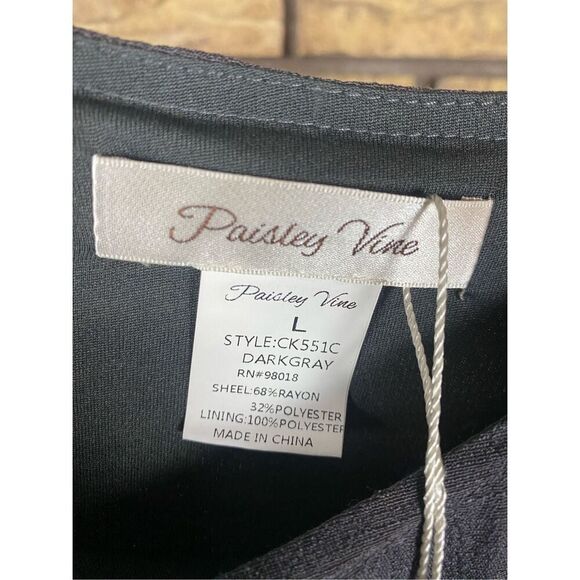 NWT Paisley Vine Long Tunic‎ - Picture 4 of 6